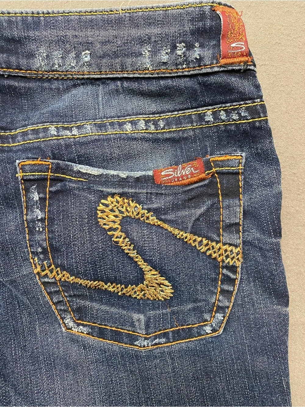 Silver Jeans Women’s Tia Medium Blue Bootcut Jeans Size 29/35